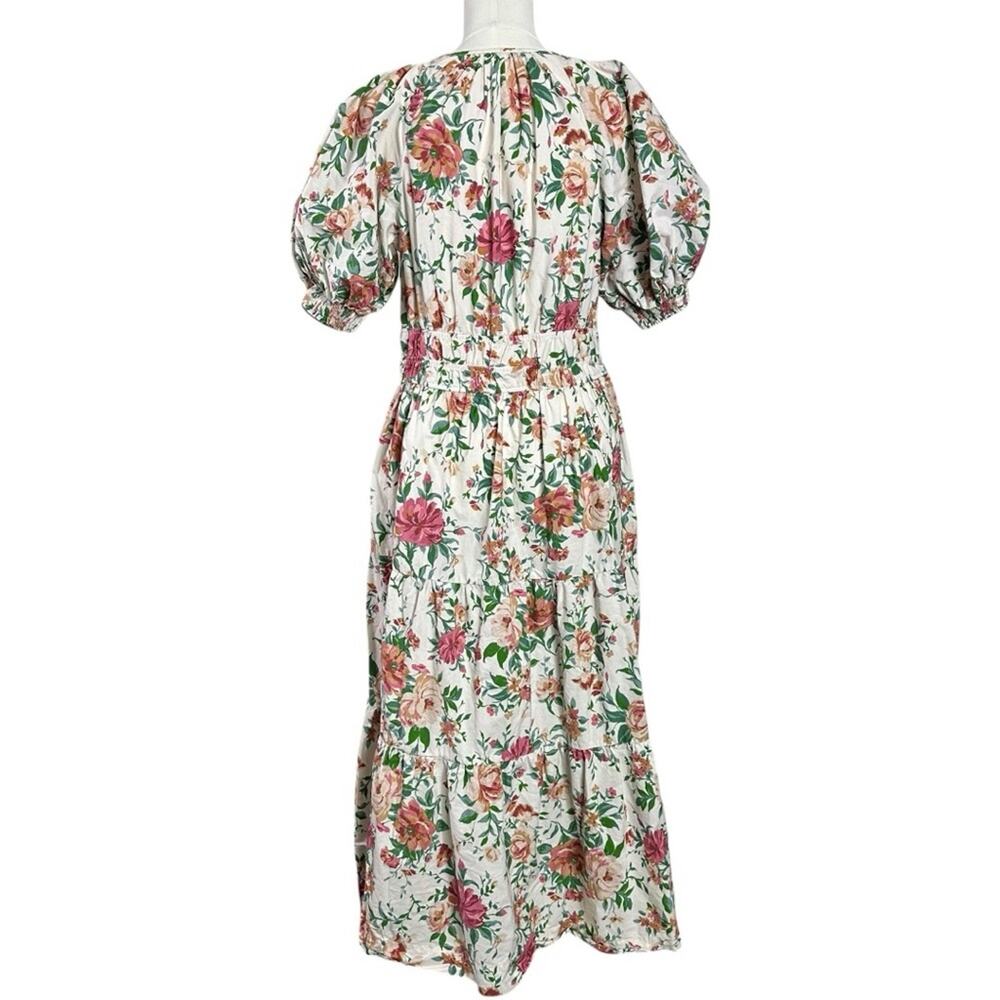 Anthropologie The Somerset Maxi Dress Puff Sleeve Edition Dainty Floral Small - Picture 9 of 12